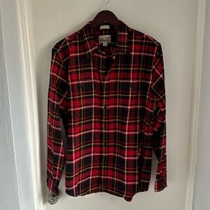 NWT J. Crew mid-weight flannel. Size L.